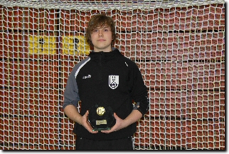 Bester Torwart des U15-Niederrhein-Hallenmasters-Turnier am 21.2.2010 in Krefeld